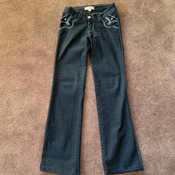 Embellished Wayna Jeans Womens Size 1/2. - Picture 1 of 8